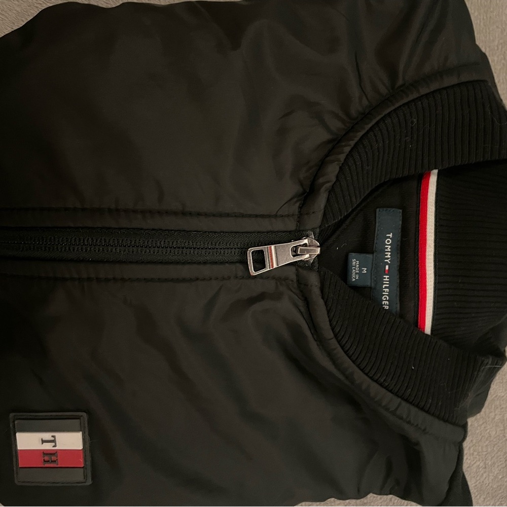Tommy Hilfiger Black Bomber Jacket